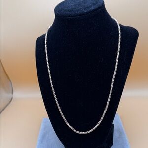 Rose gold braided chain EUC